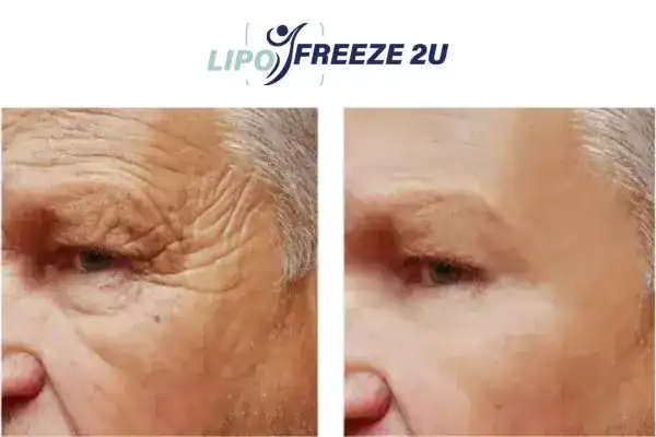 Mens before and after Morpheus 8 Solihull results.