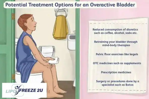 image of woman on toilet because of an overactive bladder Solihull