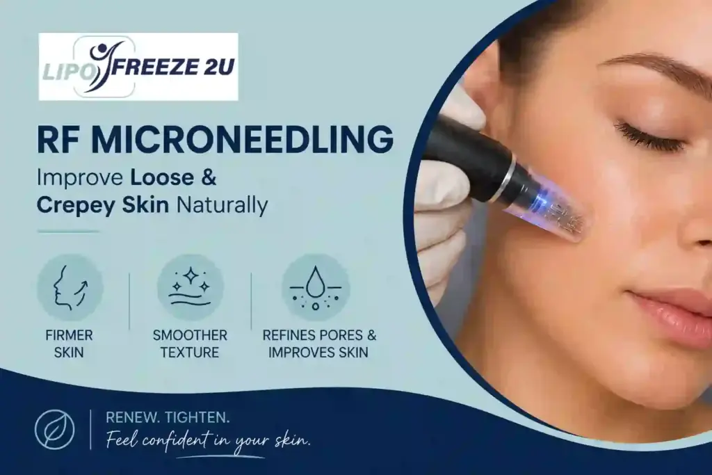 Can RF Microneedling Help Improve Loose and Crepey Skin Solihull?